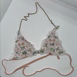 Rhinestone bikini top